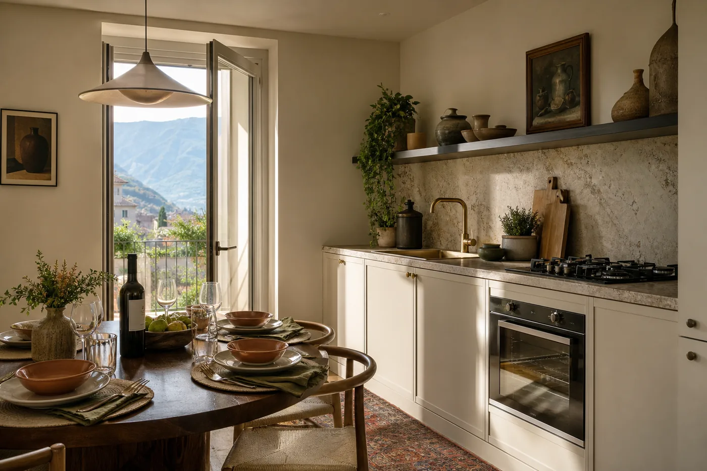 Concept placeholder for kitchen